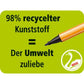 Umweltfreundlicher Filzschreiber - STABILO GREENpoint - Einzelstift - grün