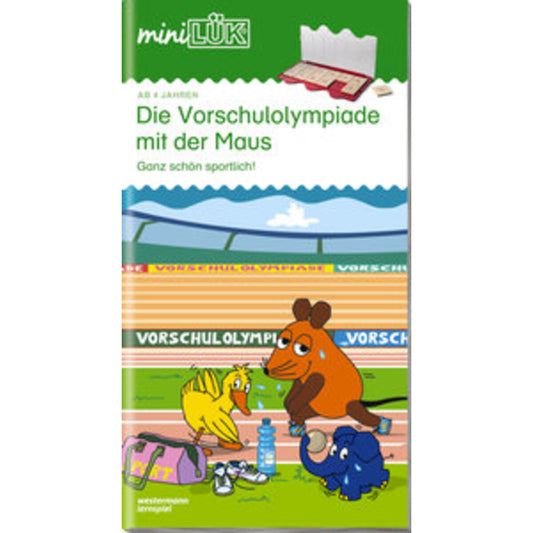 Westermann miniLÜK Die Vorschulolympiade mit der Maus "Ganz schön sportlich!"