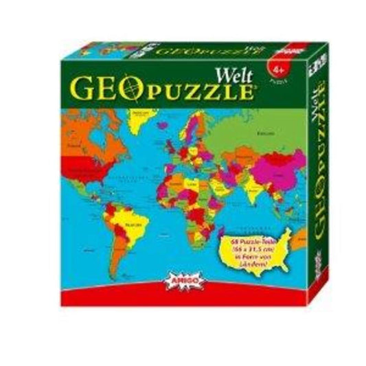 AMIGO GeoPuzzle Welt