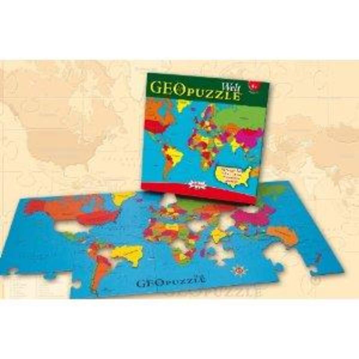 AMIGO GeoPuzzle Welt