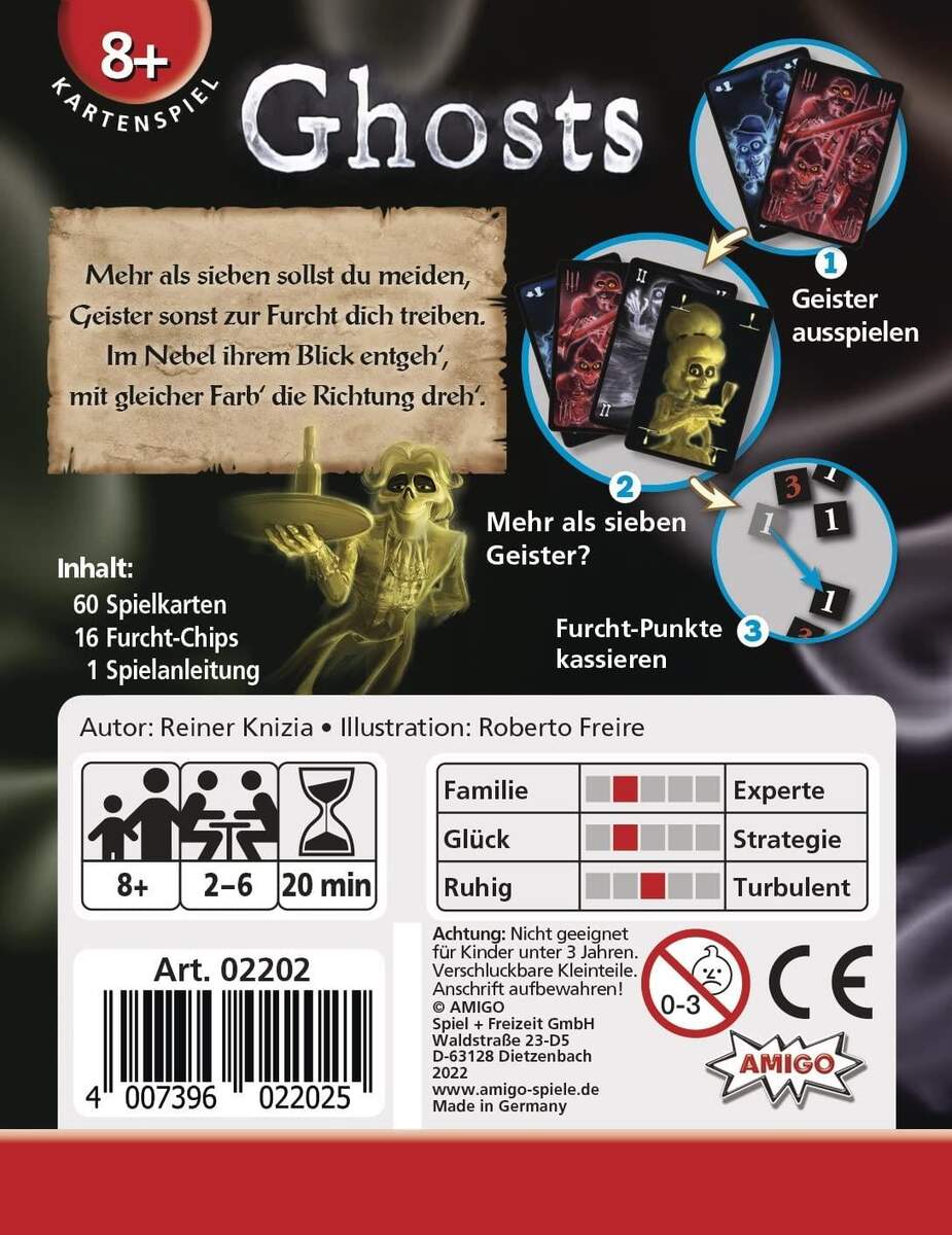AMIGO Kartenspiel Ghosts