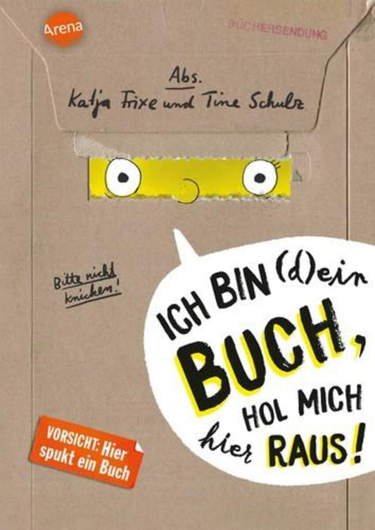 Arena Ich bin (d)ein Buch, hol mich hier raus! (1). Vorsicht: Hier spukt ein Buch