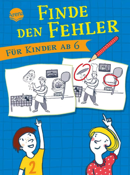 Arena Kawamura, Finde den Fehler. Für Kinder ab 6