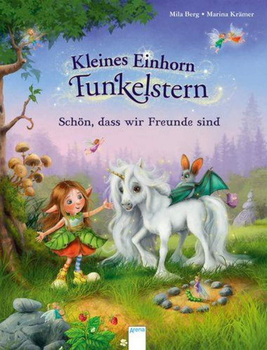 Arena Kleines Einhorn Funkelstein - Schön, dass wir Freunde sind