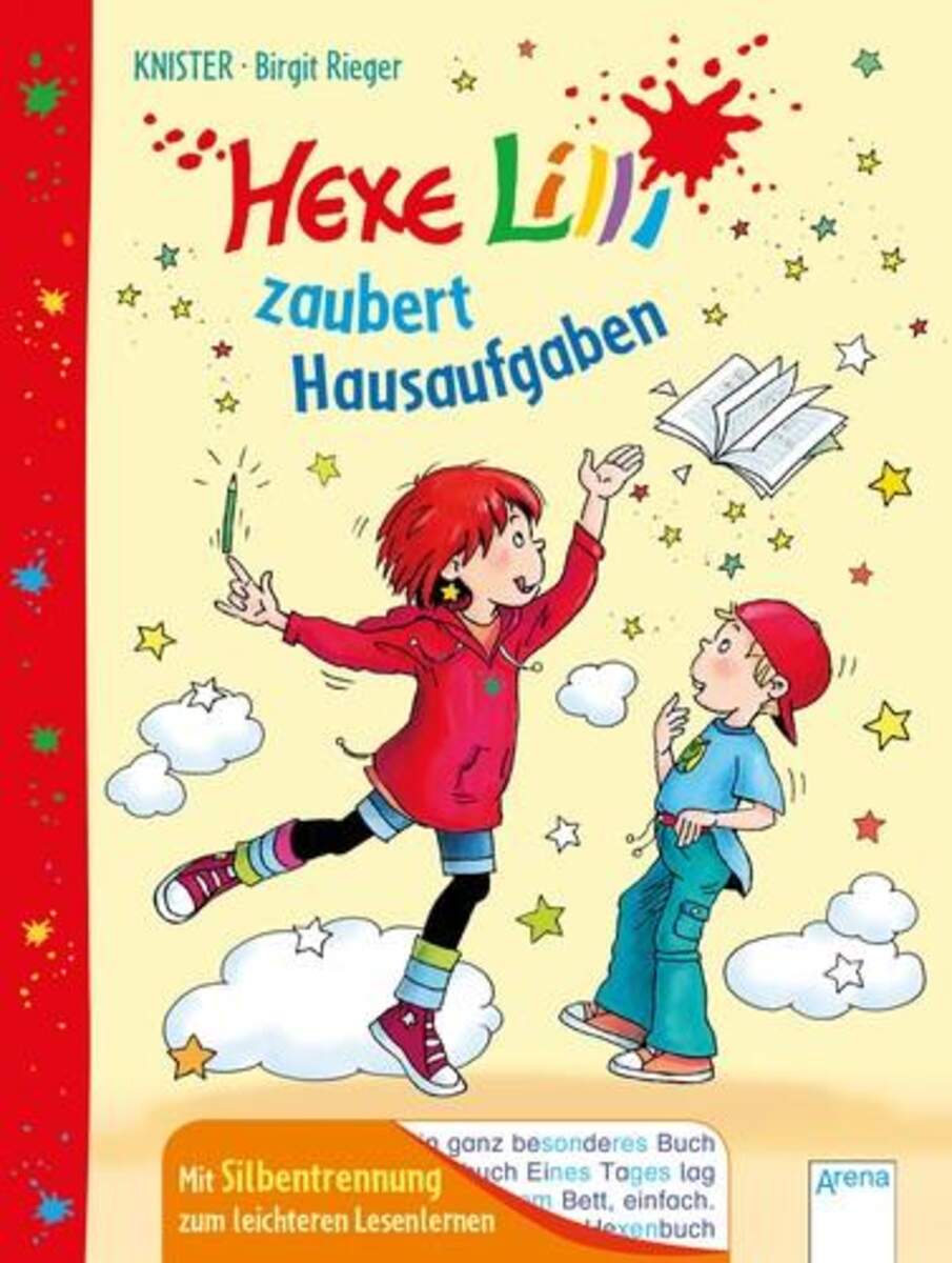 Arena Knister, Hexe Lilli zaubert Hausaufgaben (Silben)