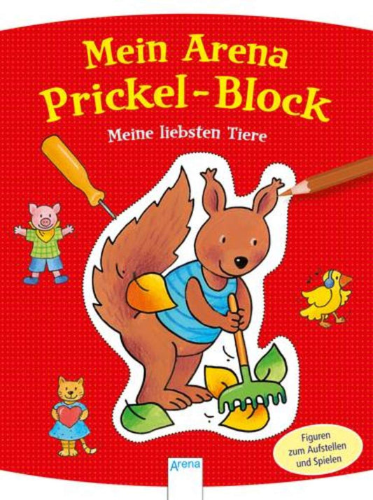 Arena Mein Arena Prickel-Block Meine liebsten Tiere