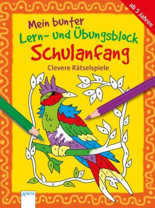 Arena Mein bunter Lern- & Übungsblock SA, Clevere