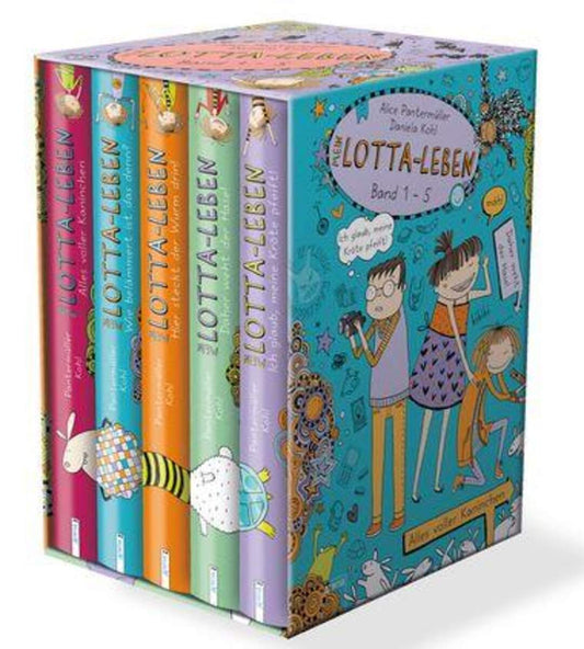 Arena Mein Lotta-Leben - Sonderausgabe, Band 1-5 im Schuber