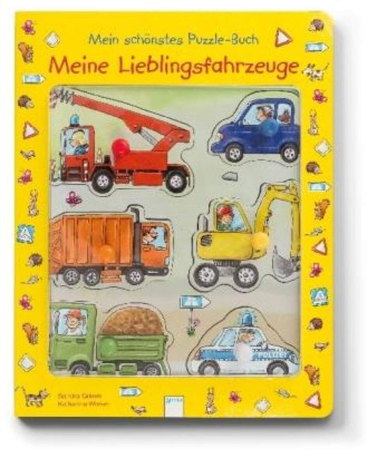 Arena Mein schönstes Puzzle-Buch Fahrzeuge