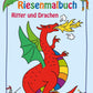 Arena Ritter und Drachen: Mein erstes Riesenmalbuch