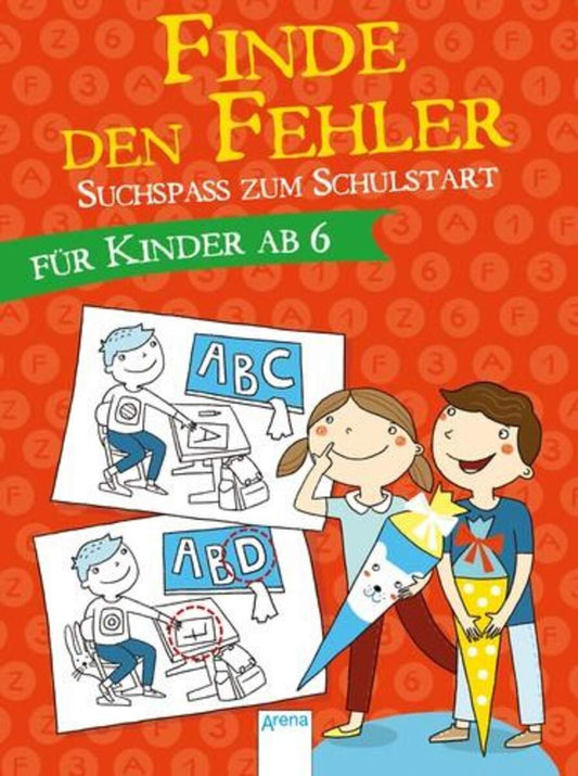 Arena Suchspaß zum Schulstart. Finde den Fehler