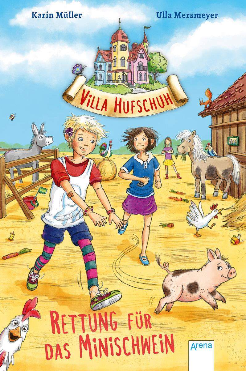 Arena Villa Hufschuh (2). Rettung für das Minischwein