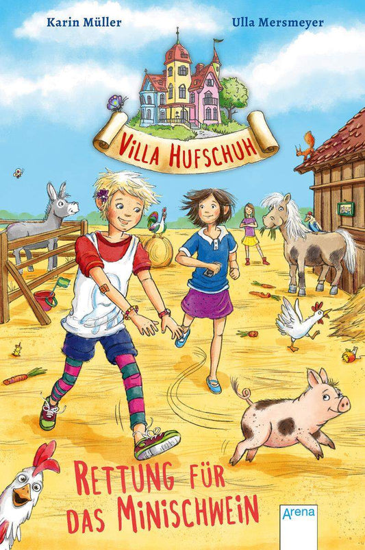 Arena Villa Hufschuh (2). Rettung für das Minischwein