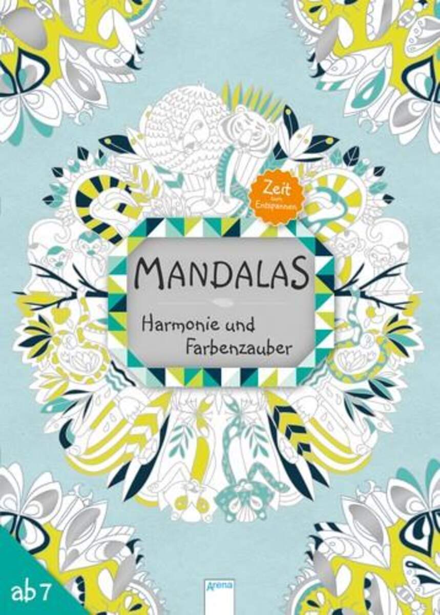 Arena Zeit zum Entspannen. Mandalas Harmonie und Farben-