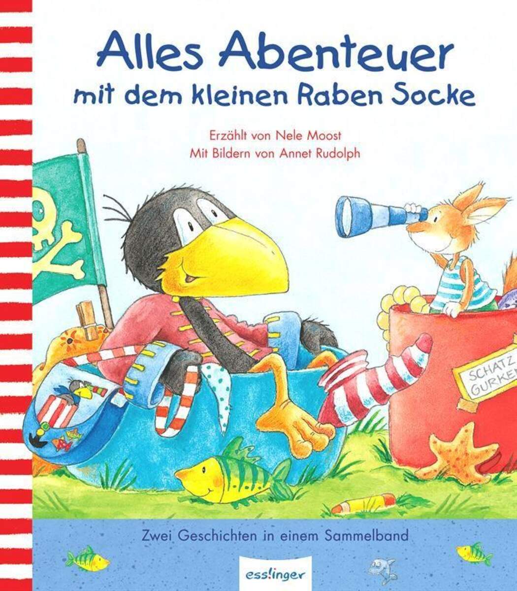 ars Edition Alles Abenteuer mit dem kleinen Raben Socke