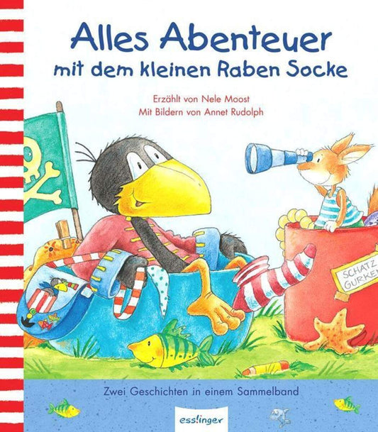 ars Edition Alles Abenteuer mit dem kleinen Raben Socke