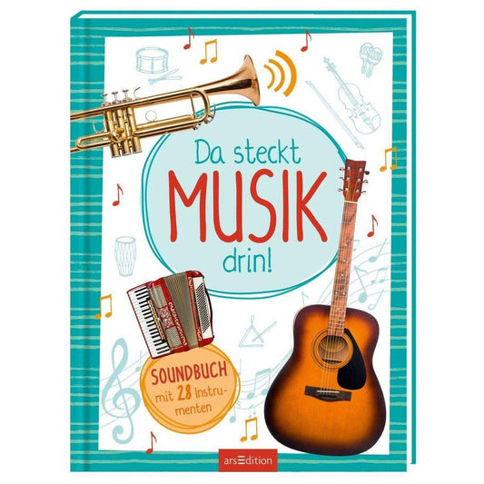 ars Edition Da steckt Musik drin! Soundbuch mit 28 Musikinstrumenten