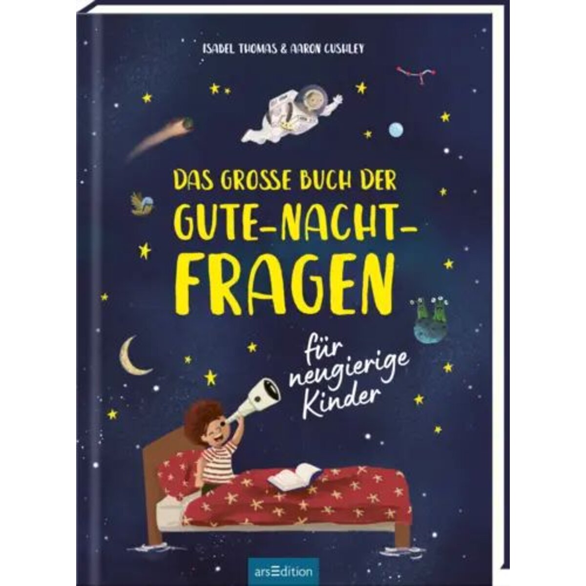 ars Edition Das große Buch der Gute-Nacht-Fragen