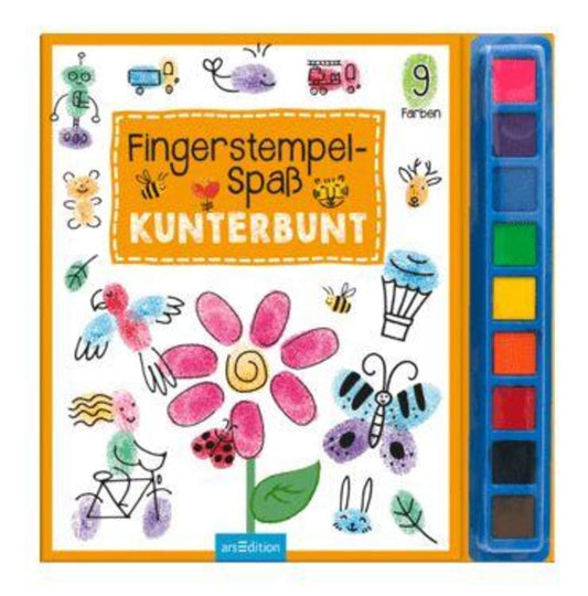 ars Edition Fingerstempel Spaß Kunterbunt