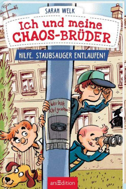 ars Edition Ich und meine Chaos Brüder - Hilfe Staubsauger entlaufen!