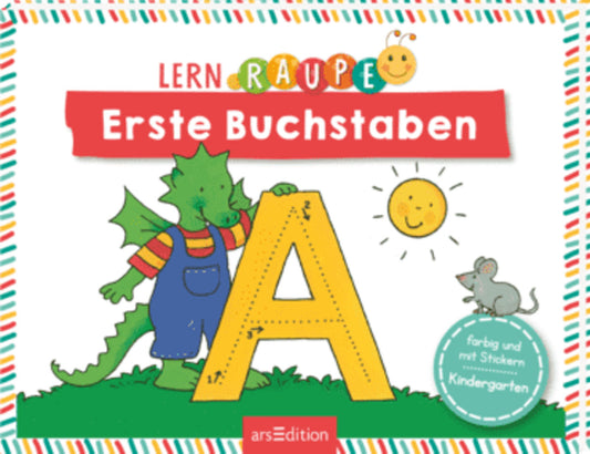 ars Edition Lernraupe – Erste Buchstaben