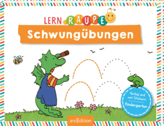 ars Edition Lernraupe – Schwungübungen