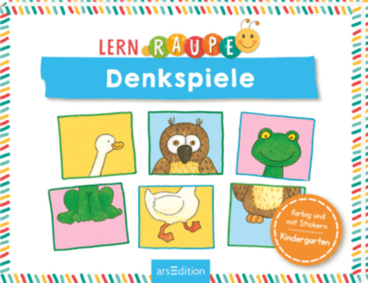 ars Edition Lernraupe Denkspiele