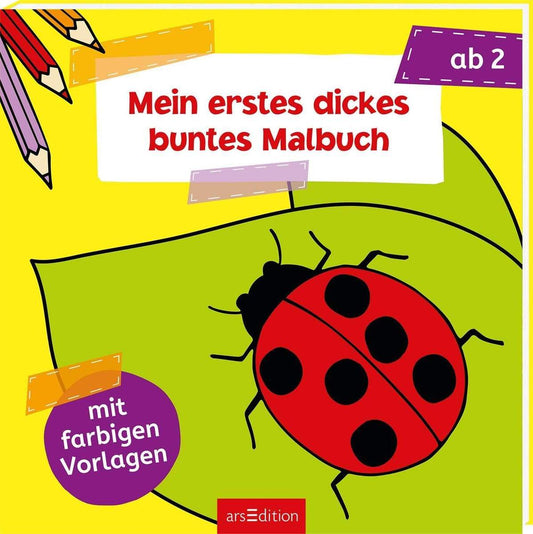 ars Edition Mein erstes dickes buntes Malbuch