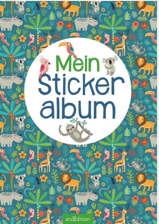 ars Edition Stickeralbum Dschungel