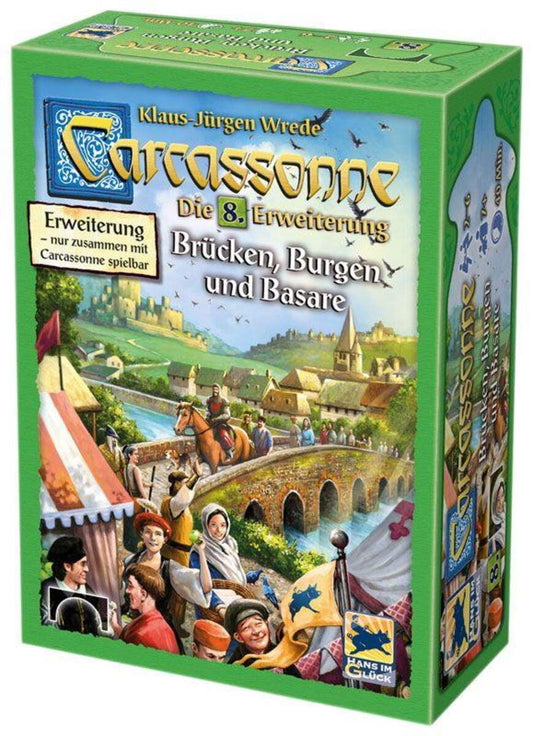 Asmodee Carcassonne: Brücken Burgen und Basare Erweiterung