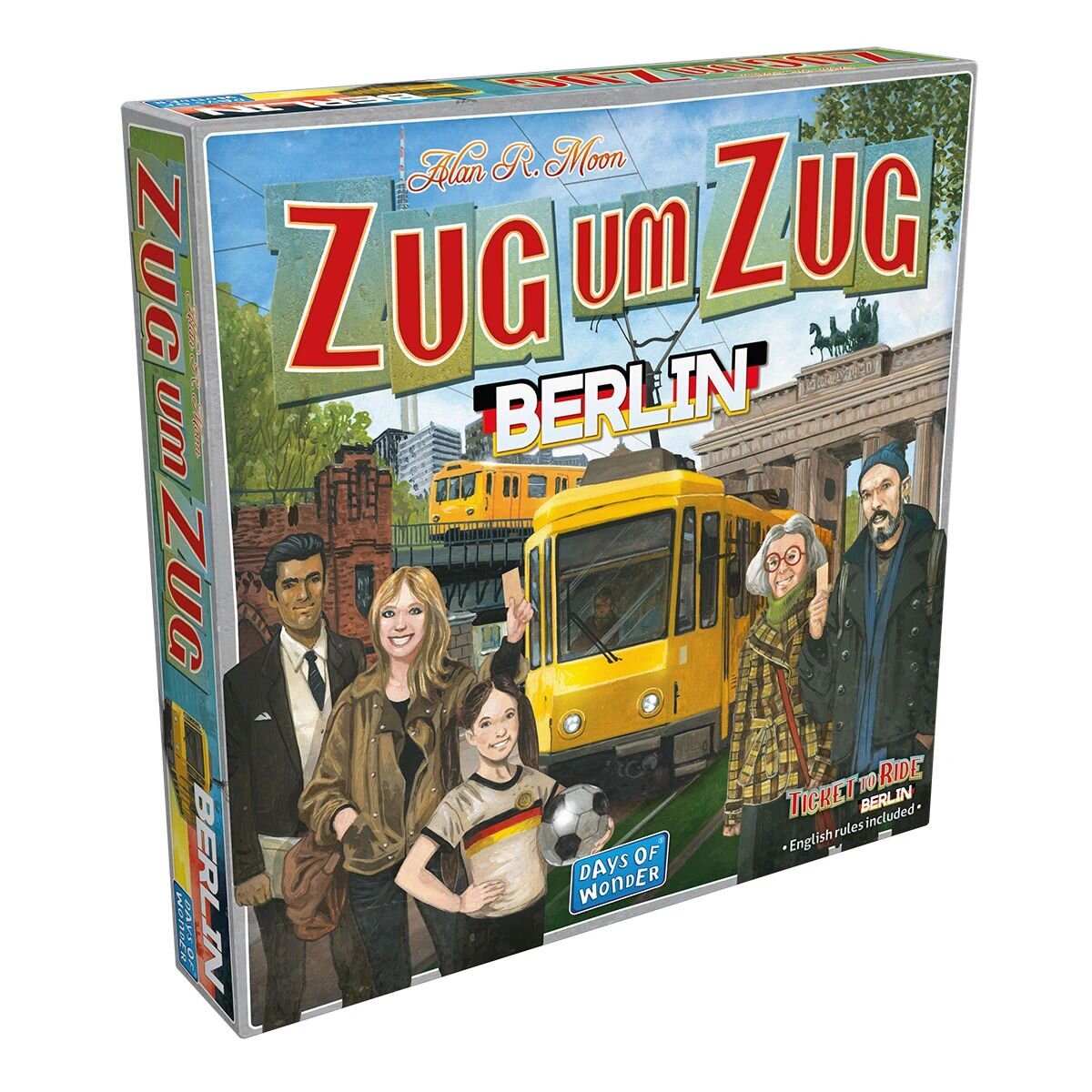 Asmodee Days of Wonder Zug um Zug: Berlin