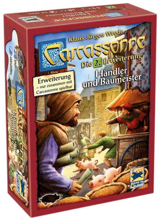 Asmodee Hans im Glück Carcassonne Händler und Baumeister Erweiterung