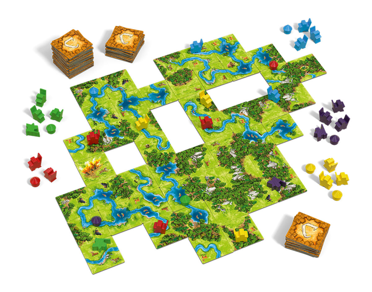 Asmodee Hans im Glück Carcassonne Jäger und Sammler
