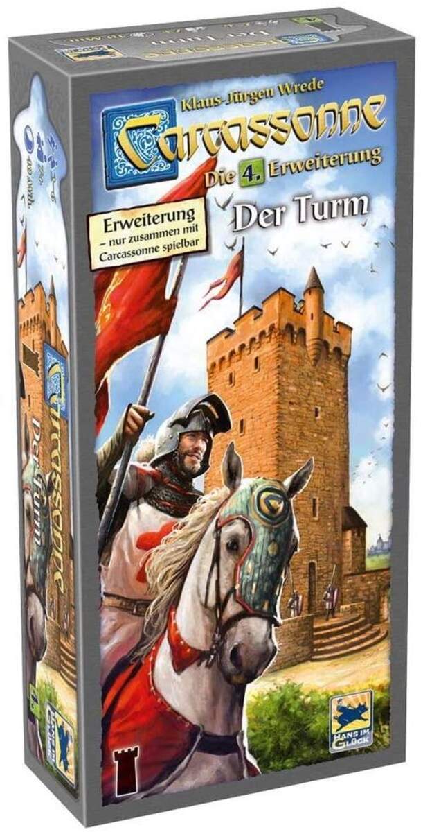 Asmodee Hans im Glück Carcassonne 4 Der Turm