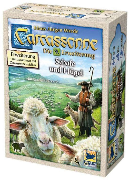 Asmodee Hans im Glück Carcassonne: Schafe und Hügel