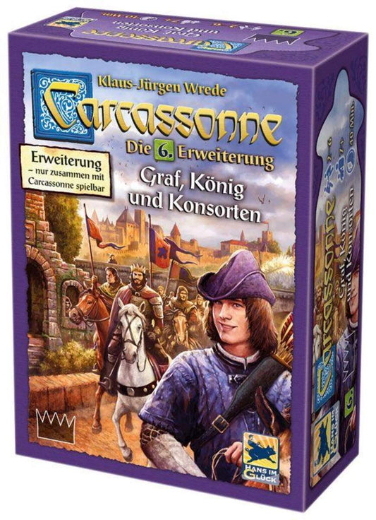 Asmodee Hans im Glück Carcassonne 6 Graf, König und konsorten