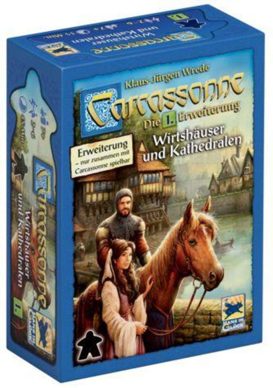 Asmodee Hans im Glück Carcassonne Wirtshäuser und Kathedralen Erweiterung
