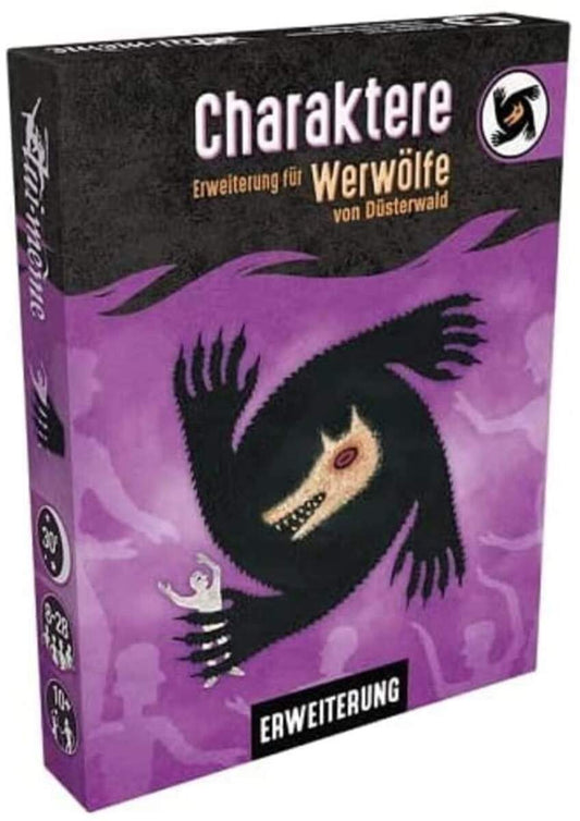 Asmodee Lui-Meme Werwölfe von Düsterwald - Charaktere (neues Design) Erweiterung DE