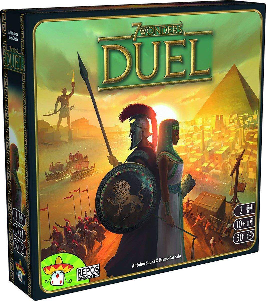 Asmodee Repos Production - 7 Wonders Duel, Deutsche Ausgabe