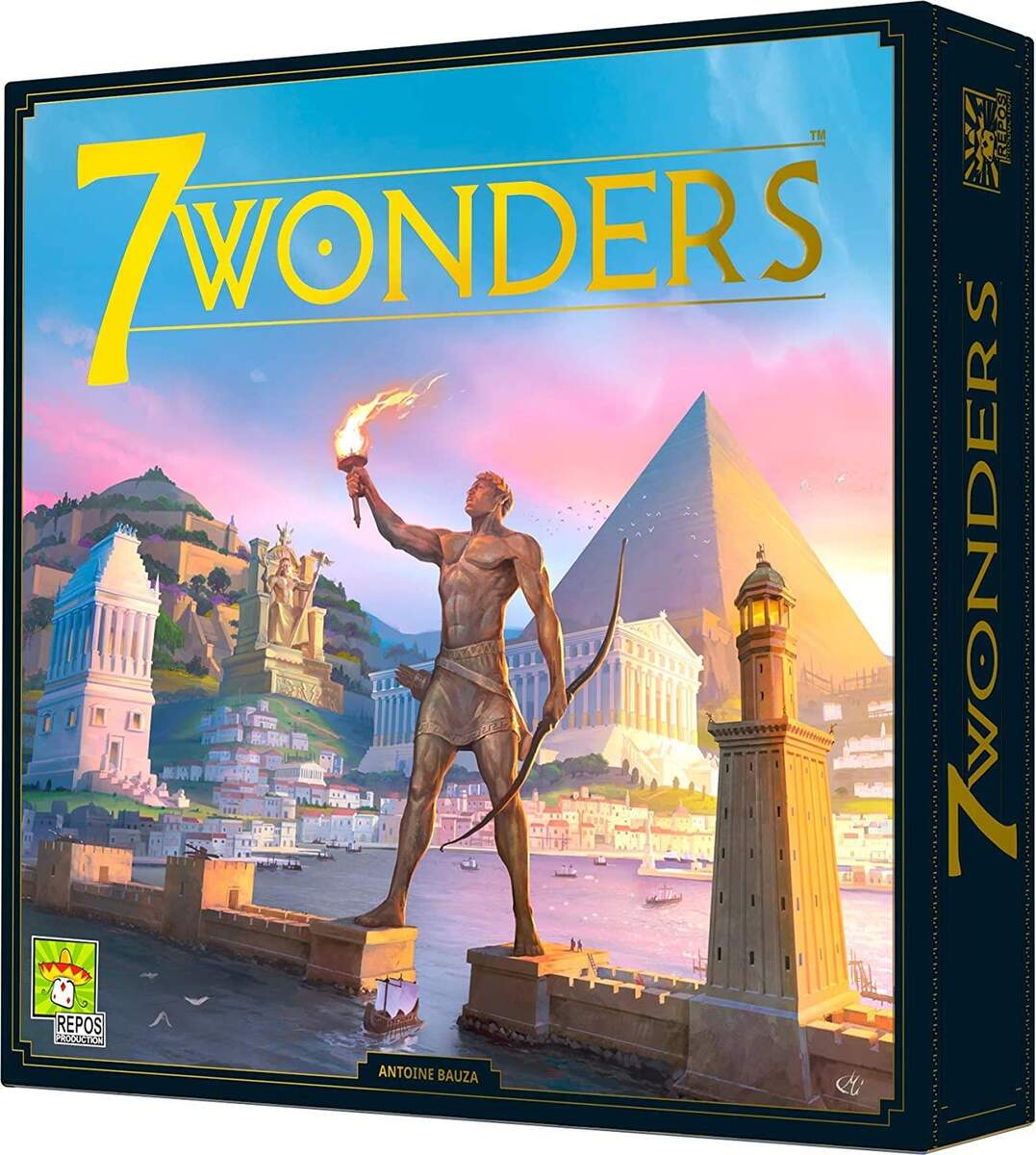 Asmodee Repos Production 7 Wonders Grundspiel