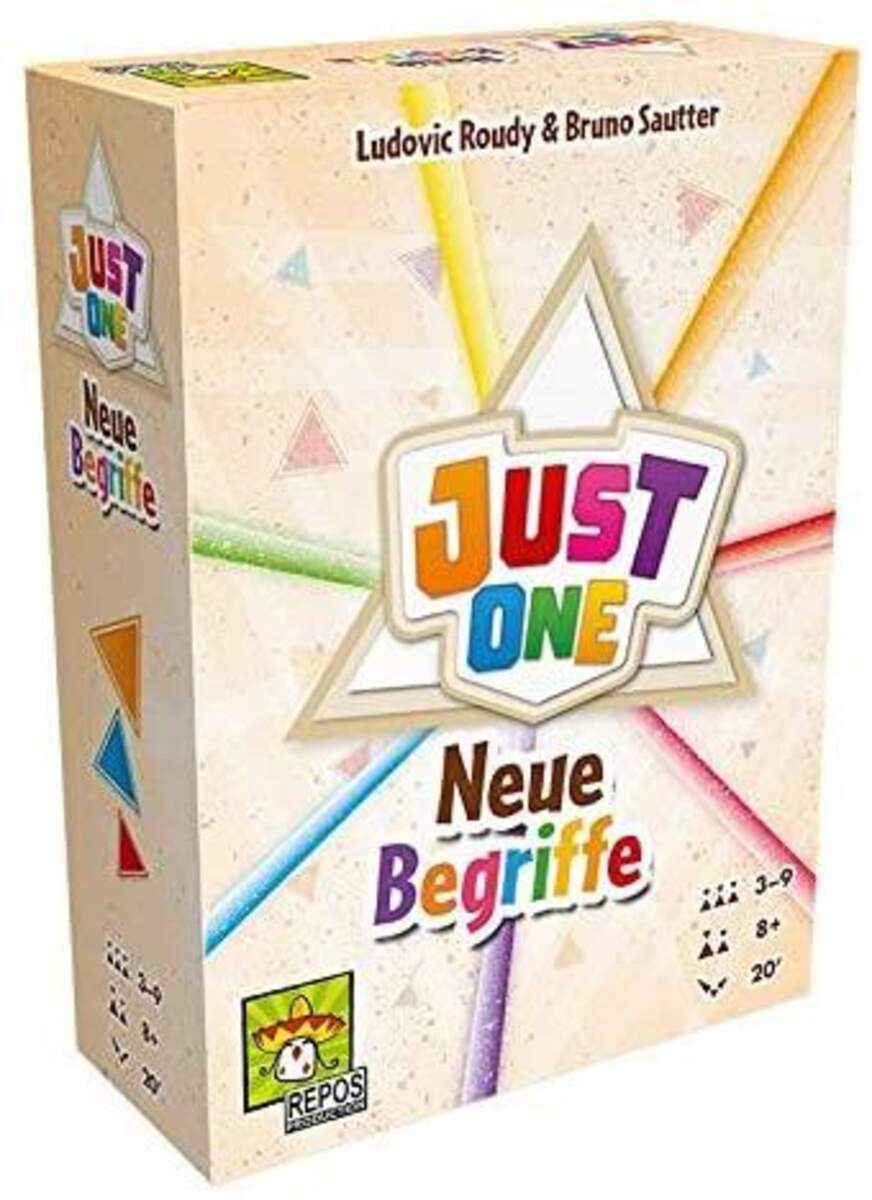 Asmodee Repos Production Erweiterungsset Just One - Neue Begriffe