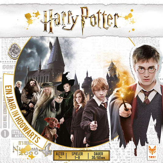 Asmodee Topi Games Harry Potter Ein Jahr in Hogwarts