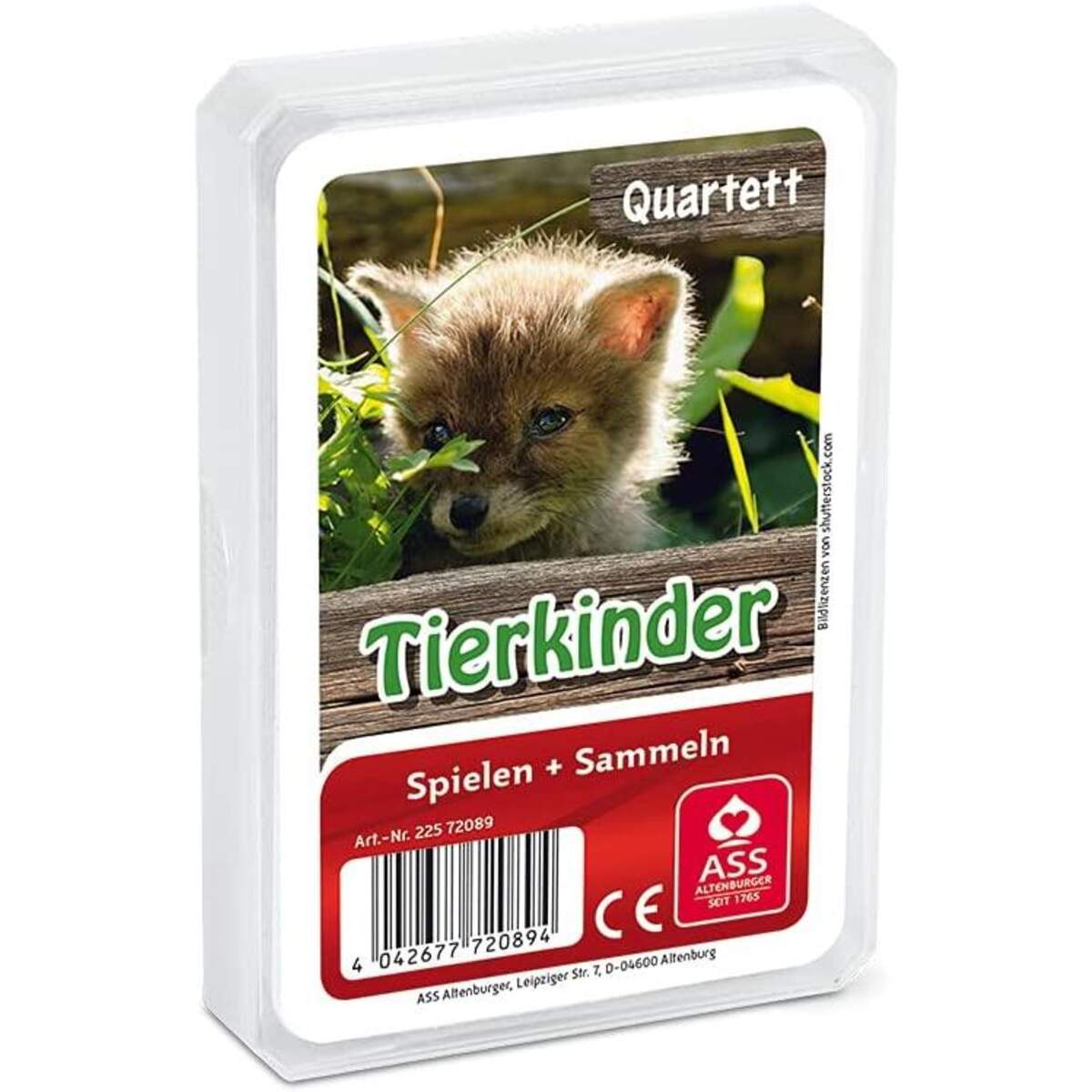 ASS Altenburger Quartett Tierkinder Nr. 2089