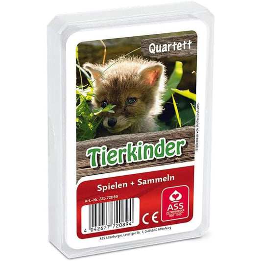 ASS Altenburger Quartett Tierkinder Nr. 2089