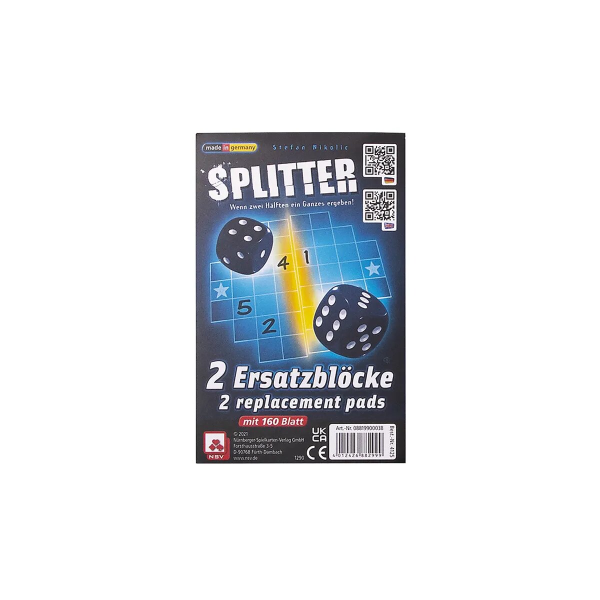 ASS Altenburger Splitter Ersatzblöcke 2er