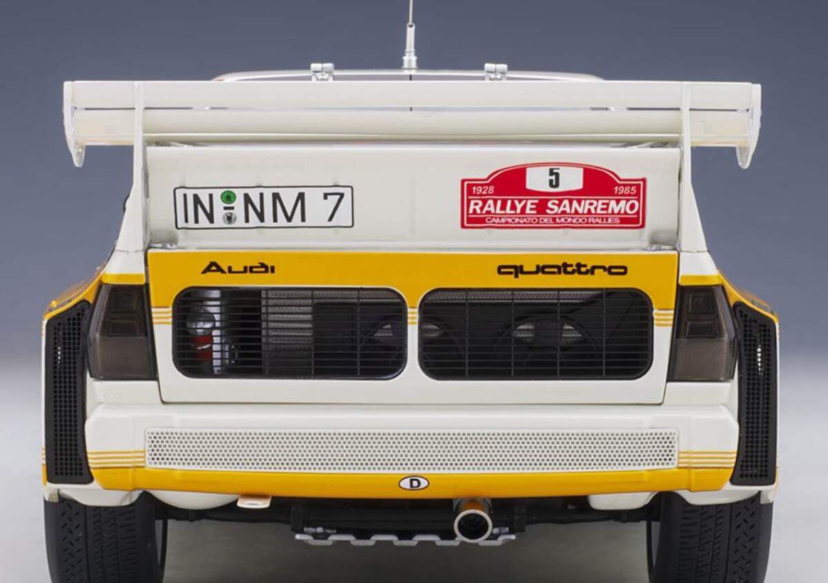 AUTOart Audi Sport Quattro S1 Rally San Remo 1985 #5