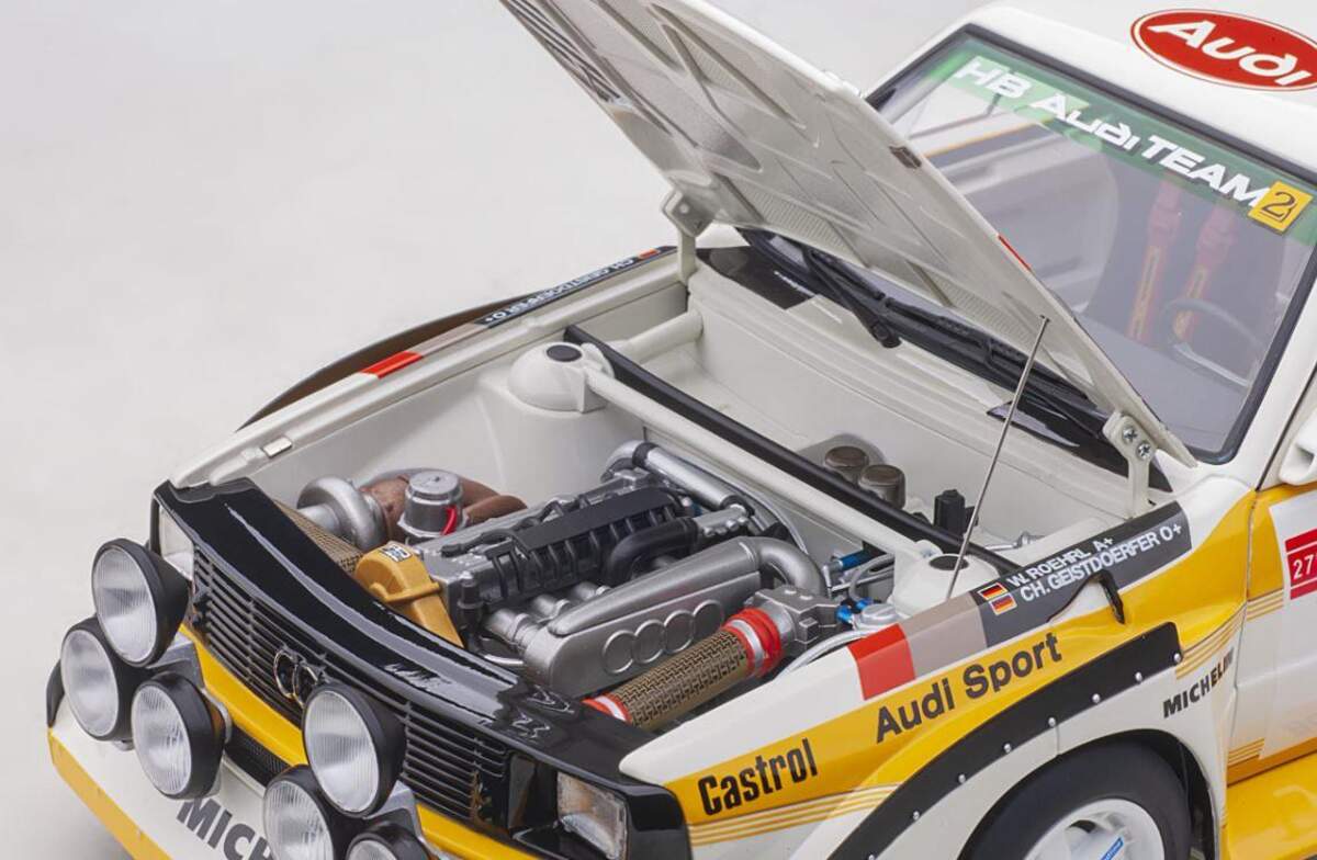 AUTOart Audi Sport Quattro S1 Rally San Remo 1985 #5