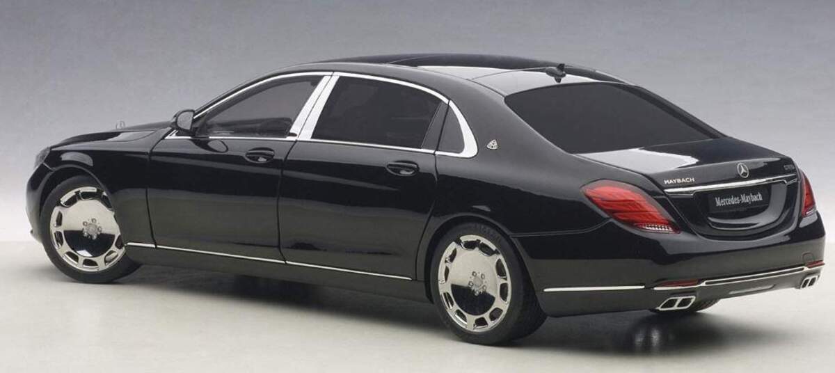 AUTOart Mercedes-Benz Maybach S Klasse S600, 2015, schwarz