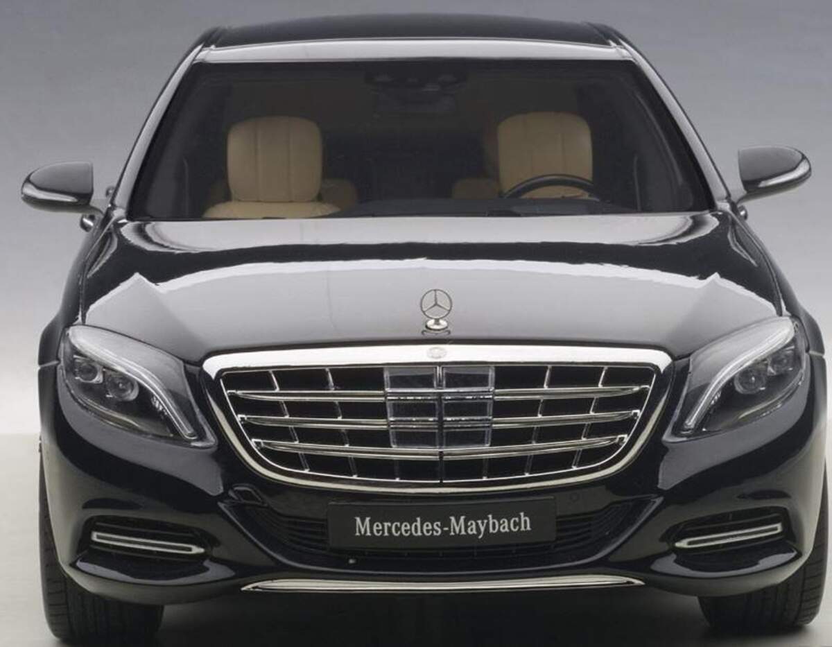 AUTOart Mercedes-Benz Maybach S Klasse S600, 2015, schwarz