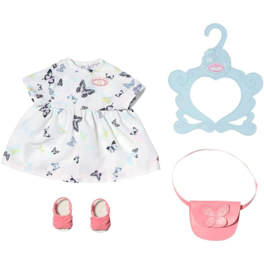 Baby Annabell® Kleid Set Schmetterling 43cm
